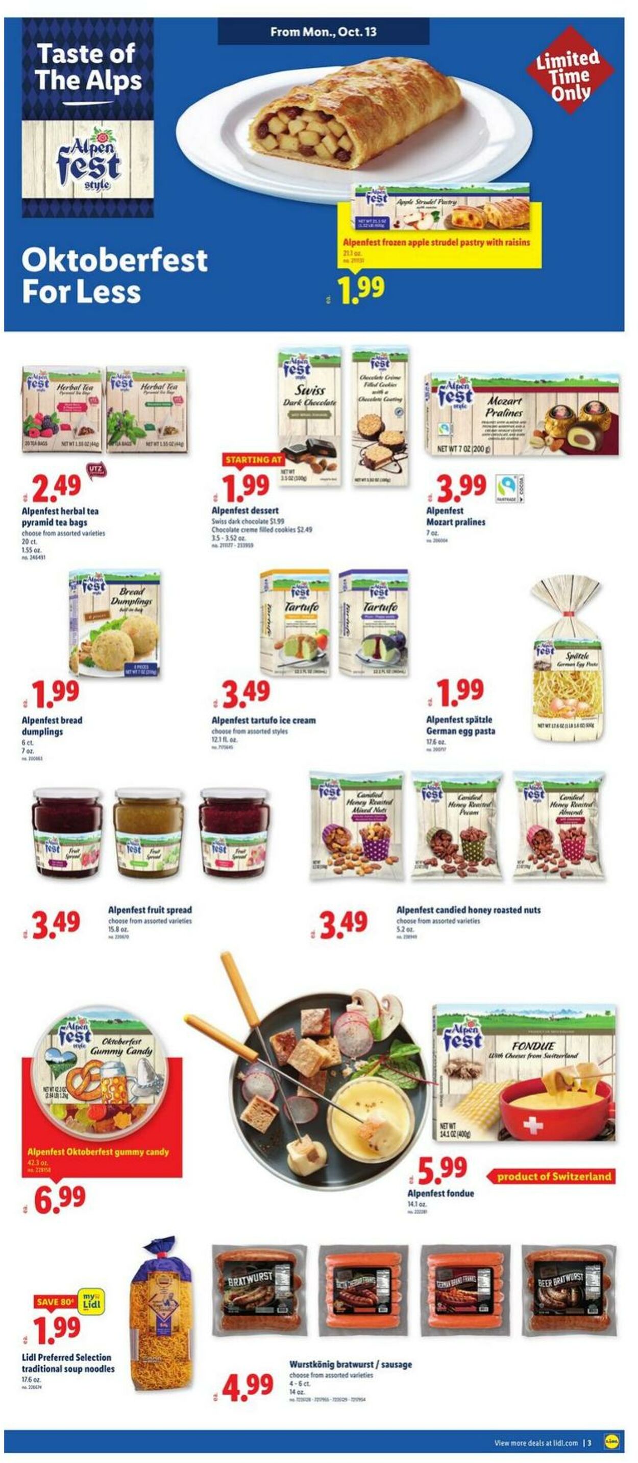 Weekly ad Lidl 10/08/2025 - 10/14/2025