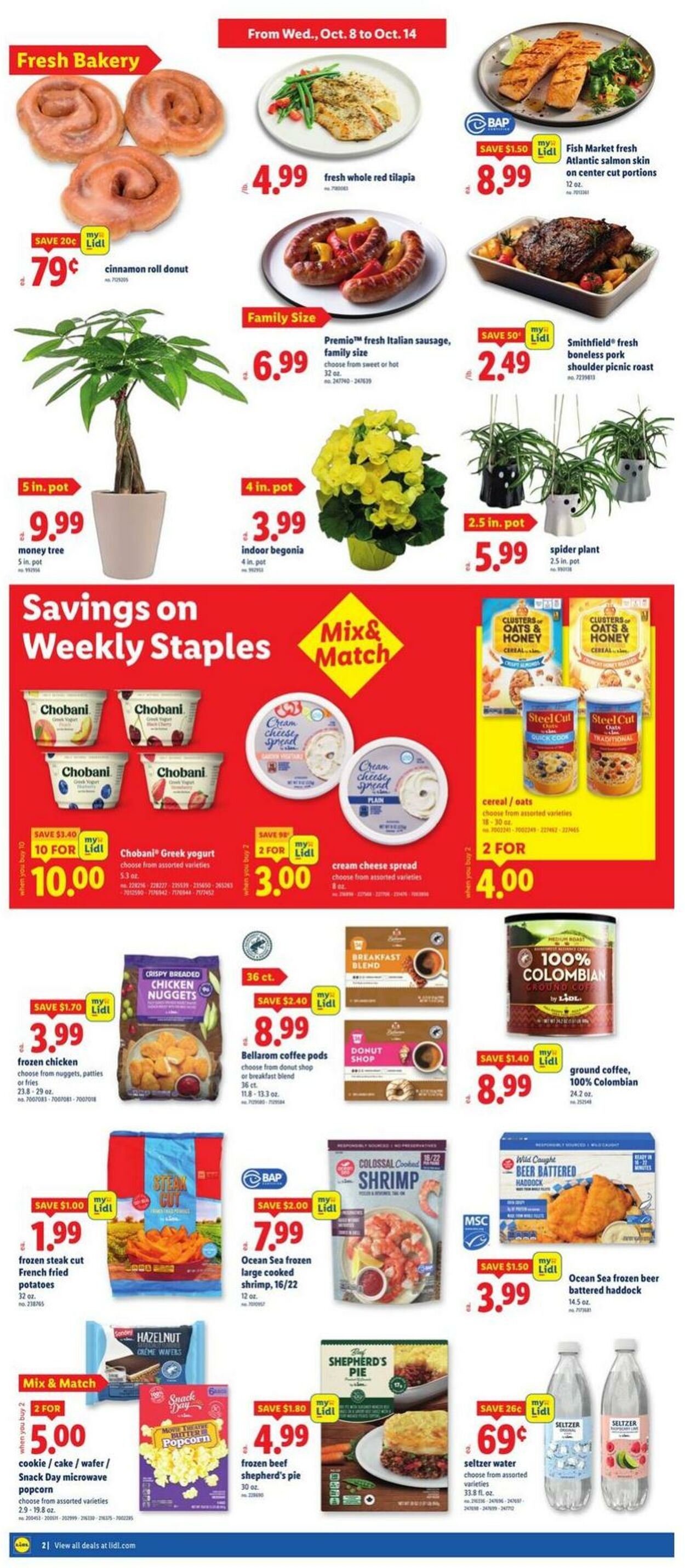 Weekly ad Lidl 10/08/2025 - 10/14/2025