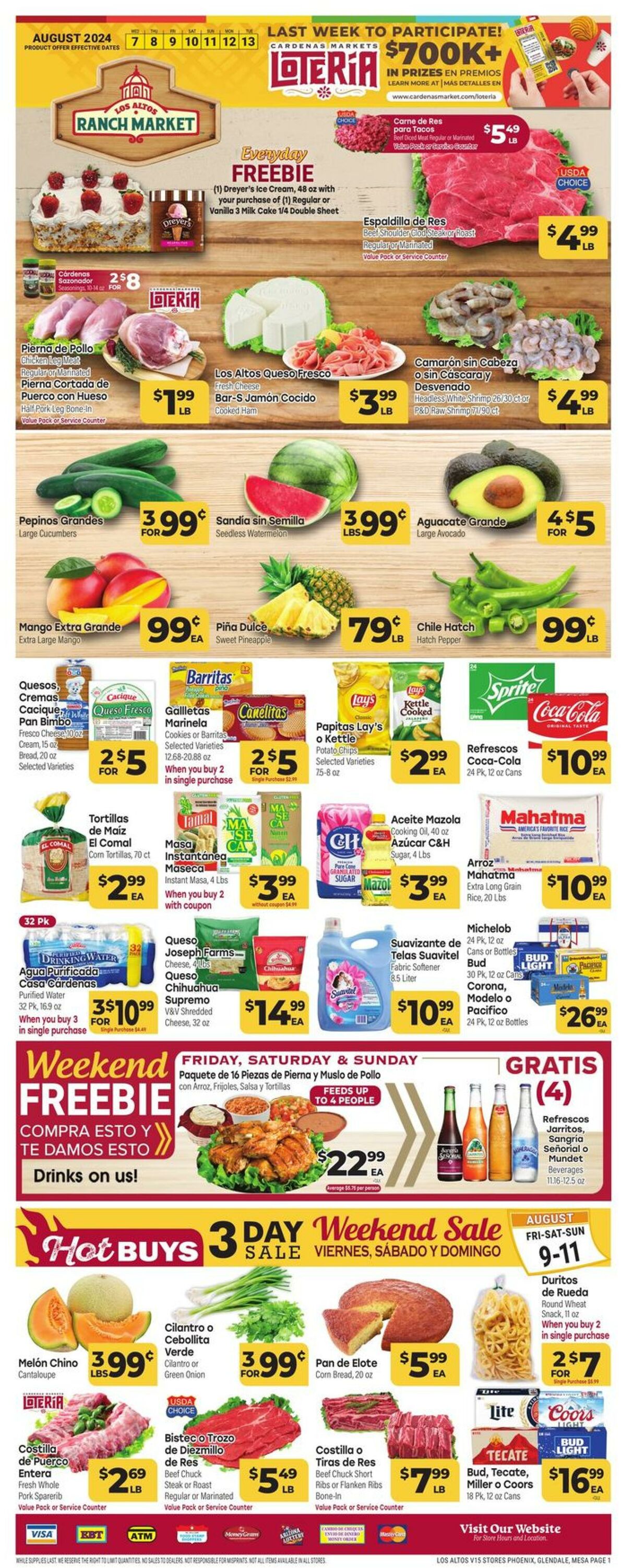 Weekly ad Los Altos Ranch Market 08/07/2024 - 08/13/2024