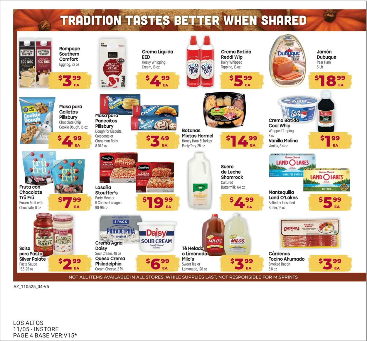 Weekly ad Los Altos Ranch Market 11/05/2025 - 12/02/2025