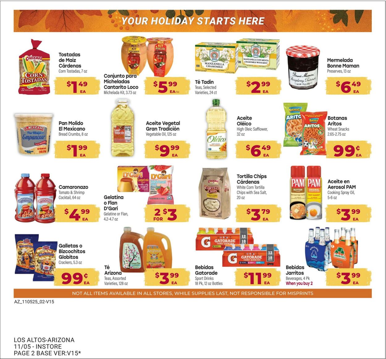 Weekly ad Los Altos Ranch Market 11/05/2025 - 12/02/2025