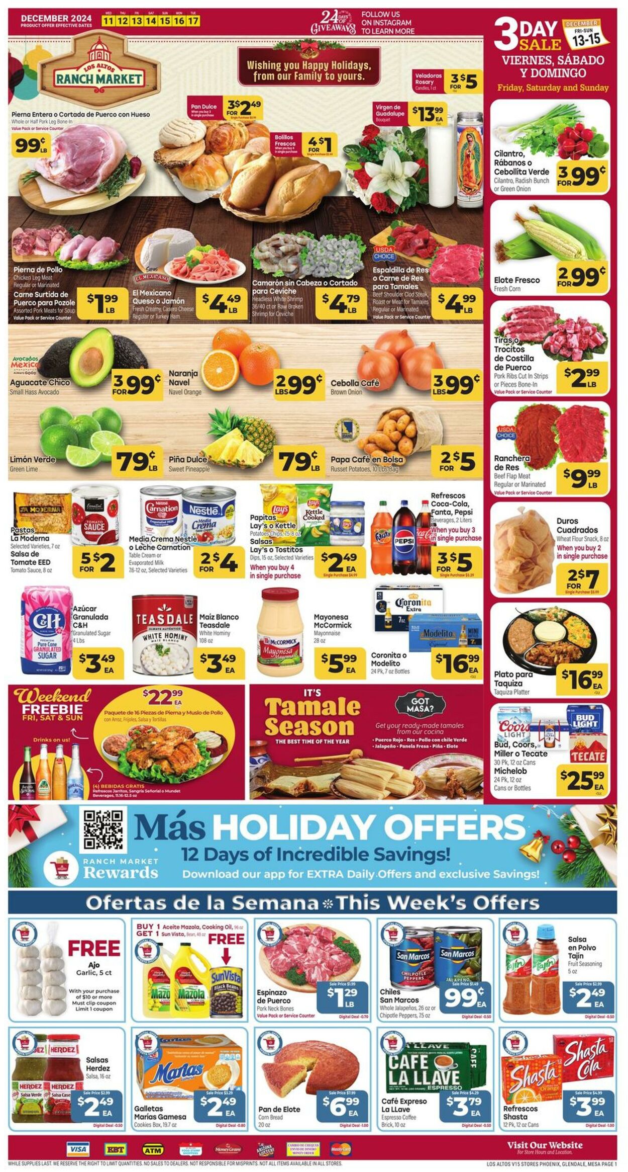 Weekly ad Los Altos Ranch Market 12/11/2024 - 12/17/2024