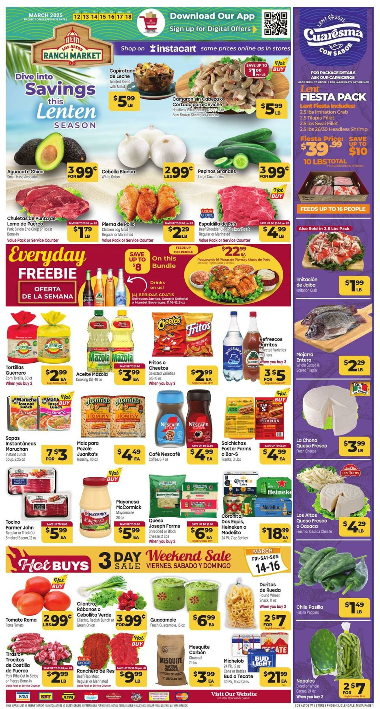 Los Altos Ranch Market Promotional weekly ads