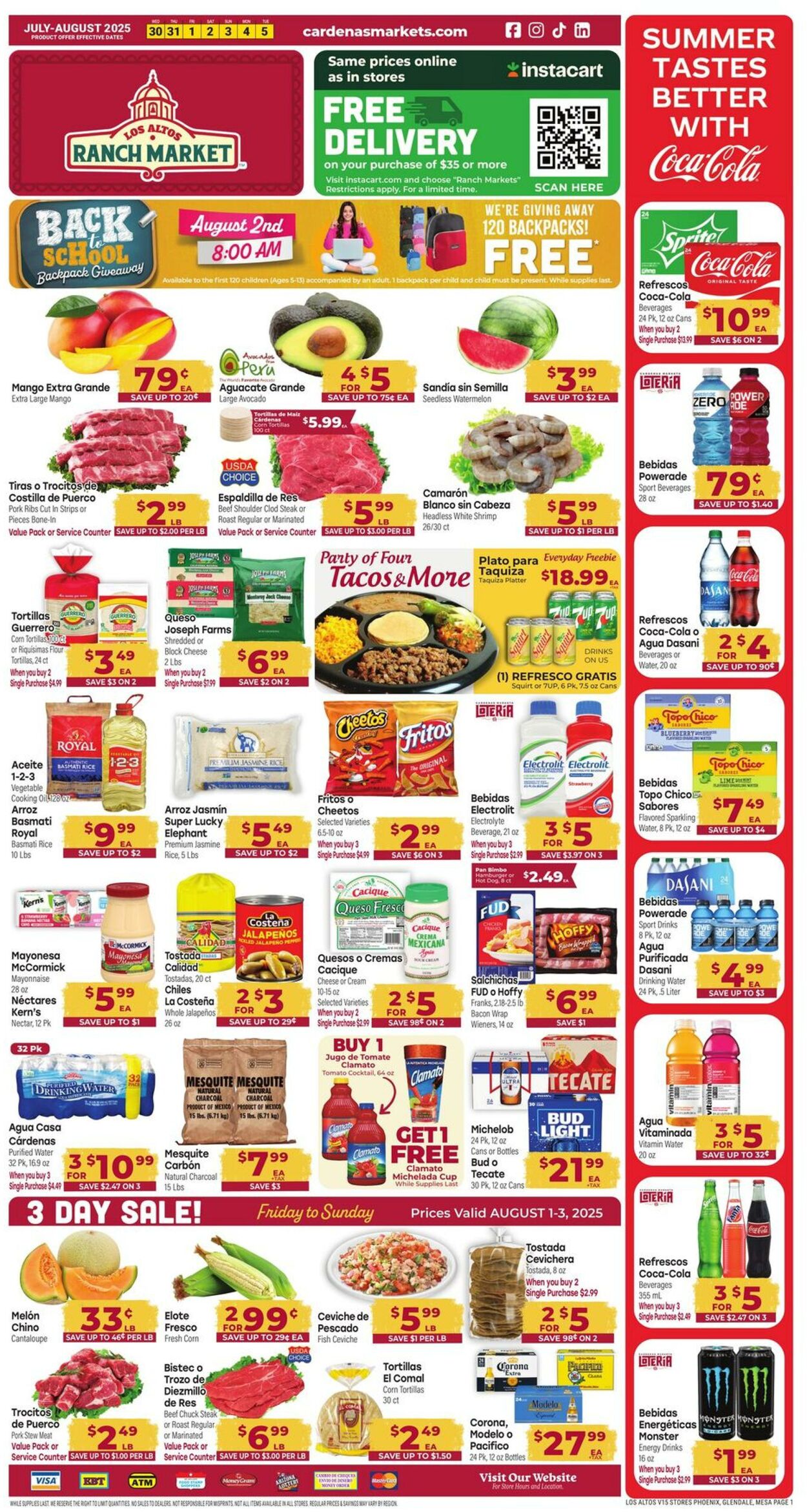 Weekly ad Los Altos Ranch Market 07/30/2025 - 08/05/2025