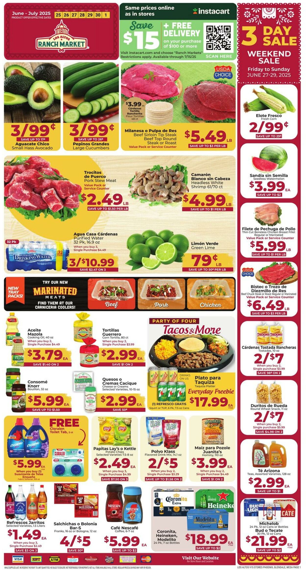 Weekly ad Los Altos Ranch Market 06/25/2025 - 07/01/2025