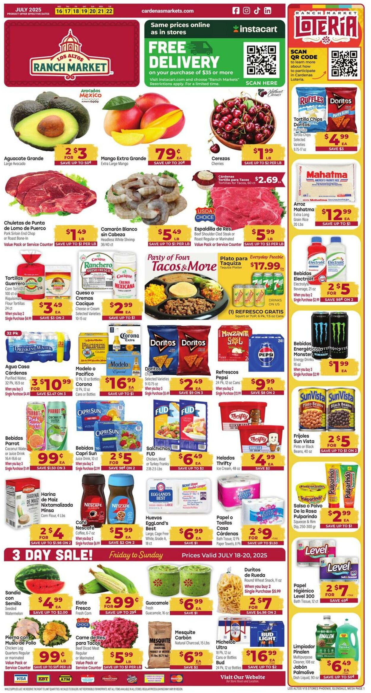Weekly ad Los Altos Ranch Market 07/16/2025 - 07/22/2025