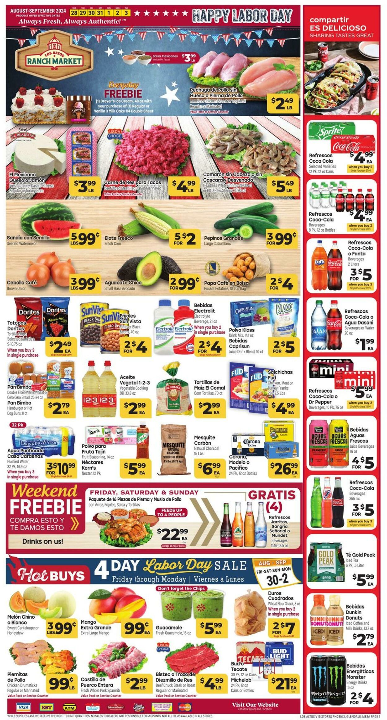 Weekly ad Los Altos Ranch Market 08/28/2024 - 09/03/2024