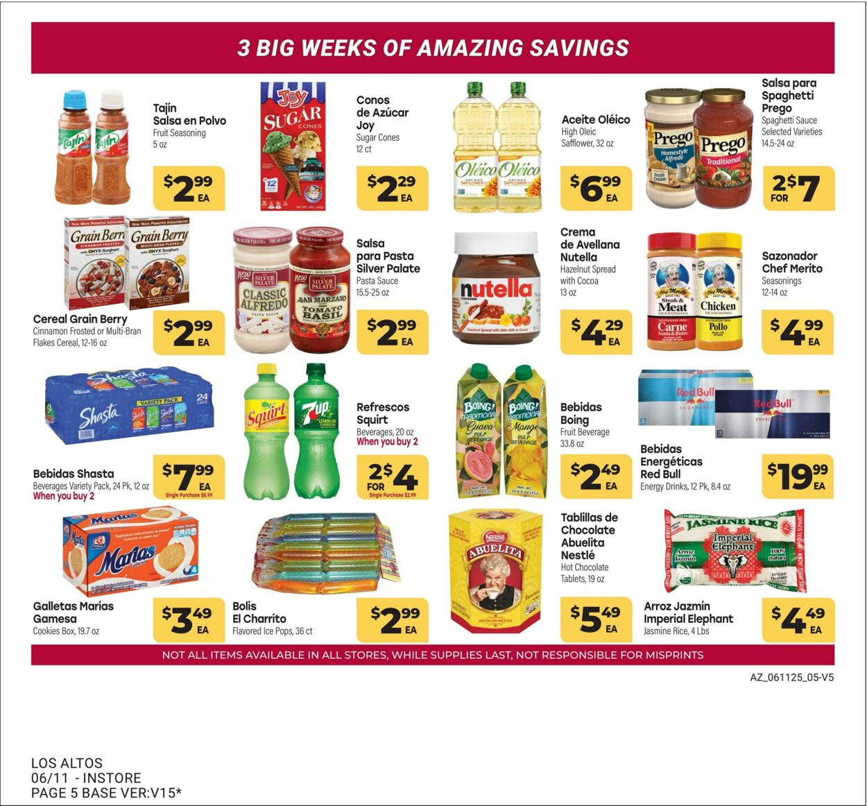 Weekly ad Los Altos Ranch Market 06/11/2025 - 07/01/2025