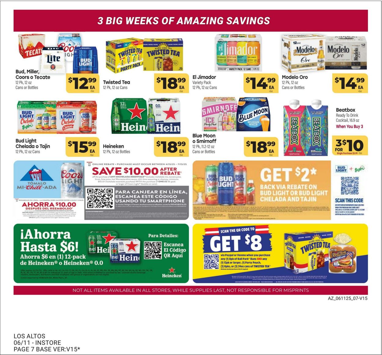 Weekly ad Los Altos Ranch Market 06/11/2025 - 07/01/2025