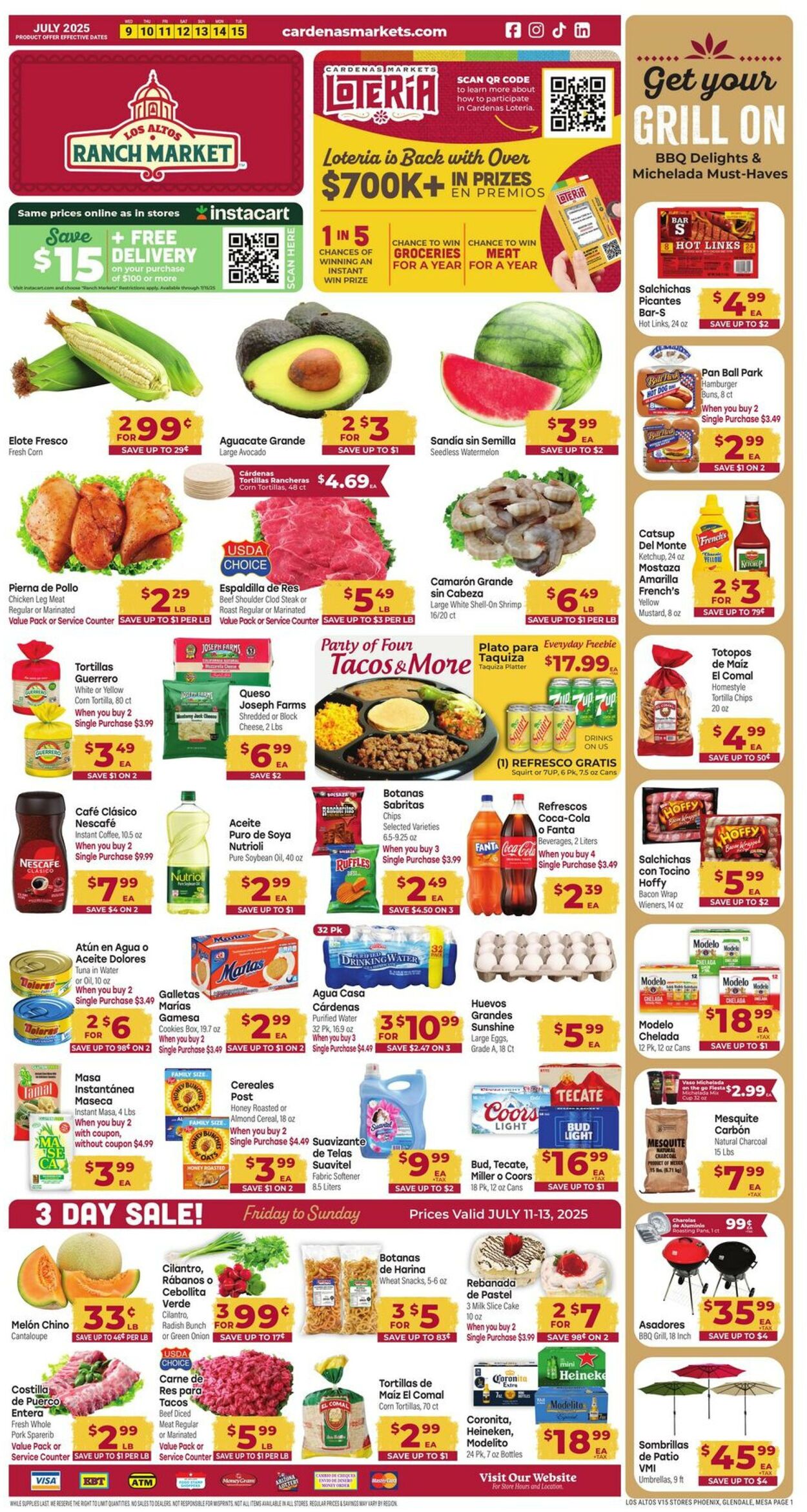 Weekly ad Los Altos Ranch Market 07/09/2025 - 07/15/2025