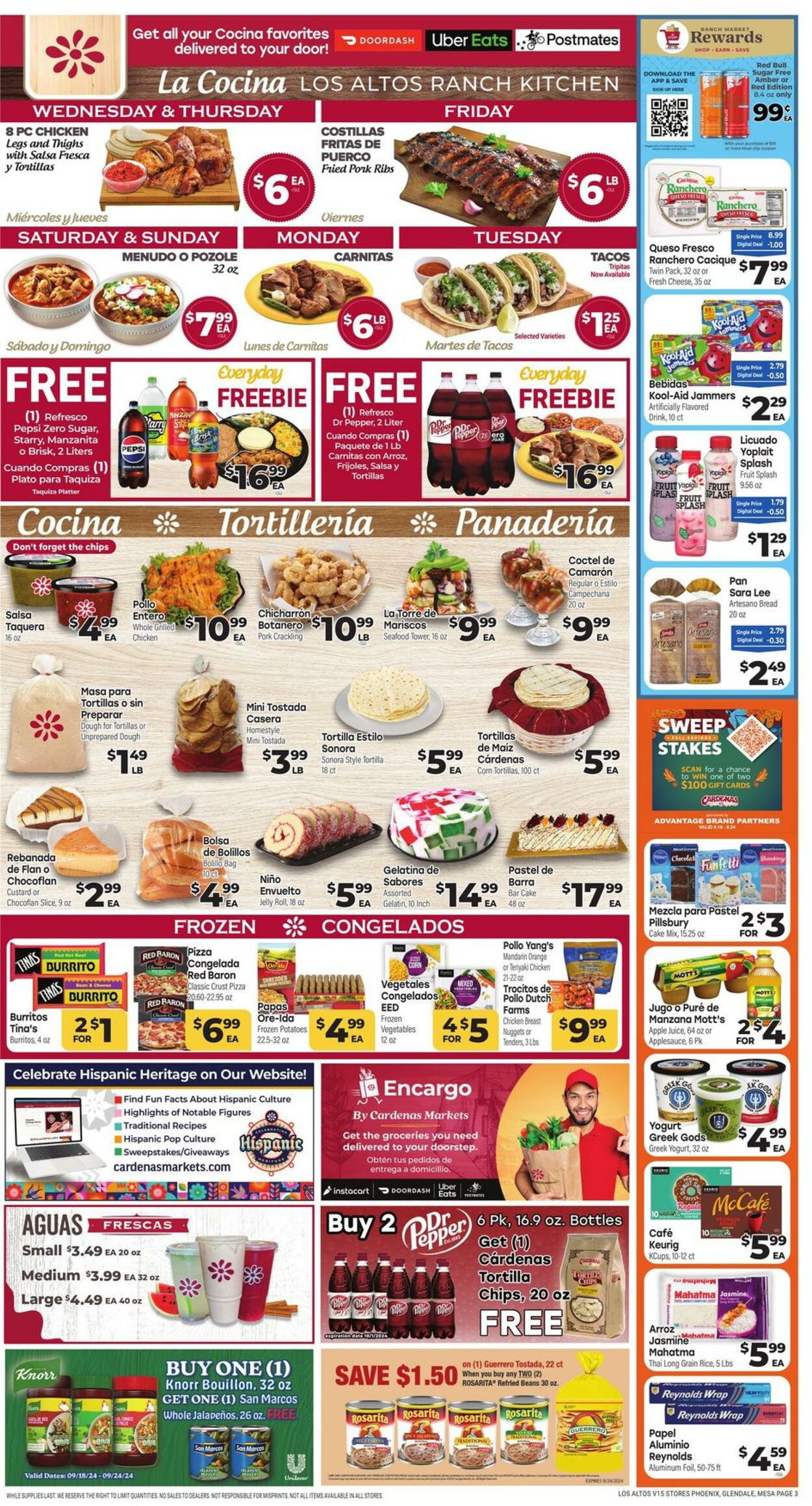 Weekly ad Los Altos Ranch Market 09/18/2024 - 09/24/2024