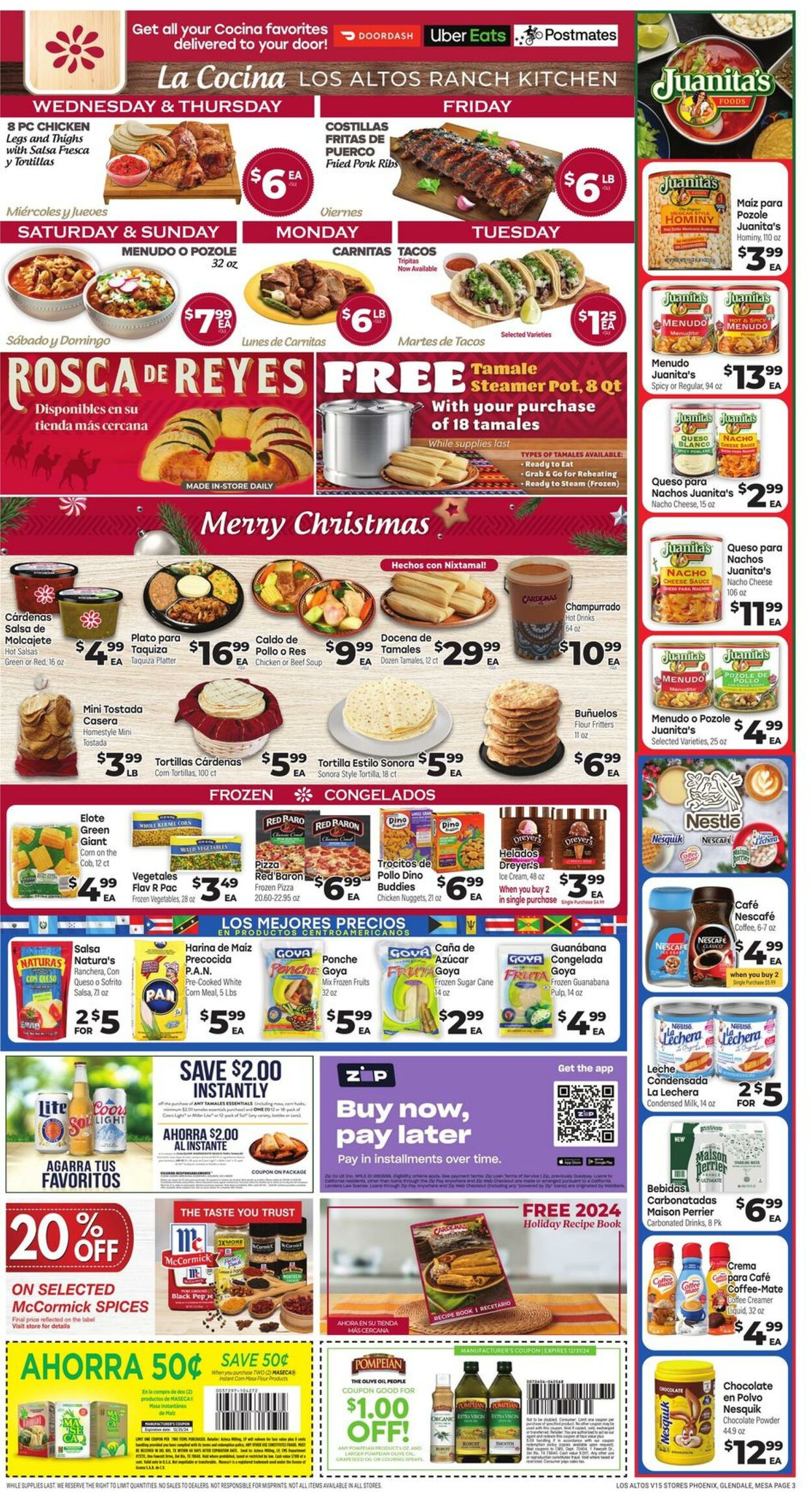 Weekly ad Los Altos Ranch Market 12/18/2024 - 12/25/2024