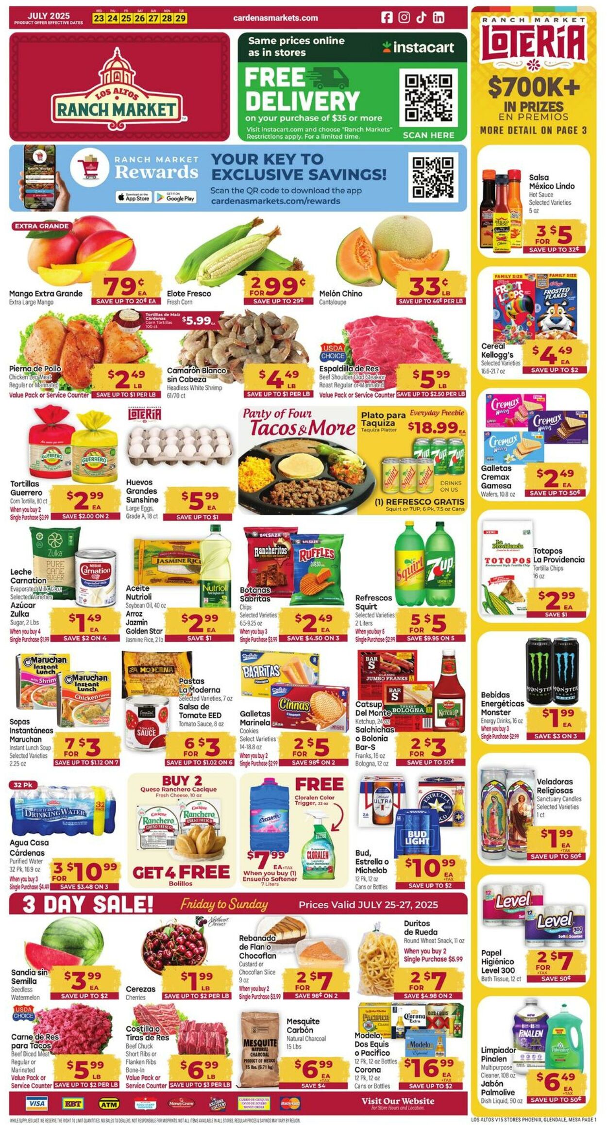 Weekly ad Los Altos Ranch Market 07/23/2025 - 07/29/2025