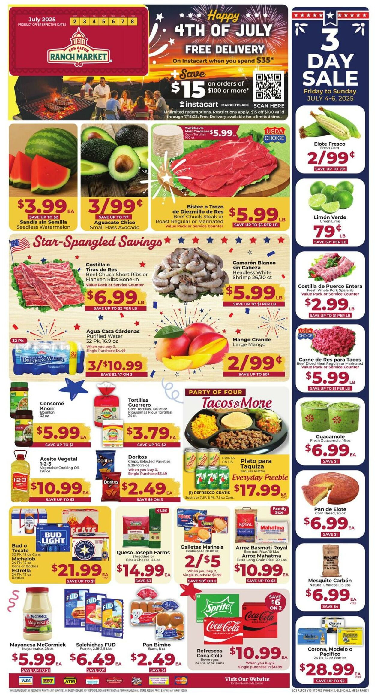 Weekly ad Los Altos Ranch Market 07/02/2025 - 07/08/2025