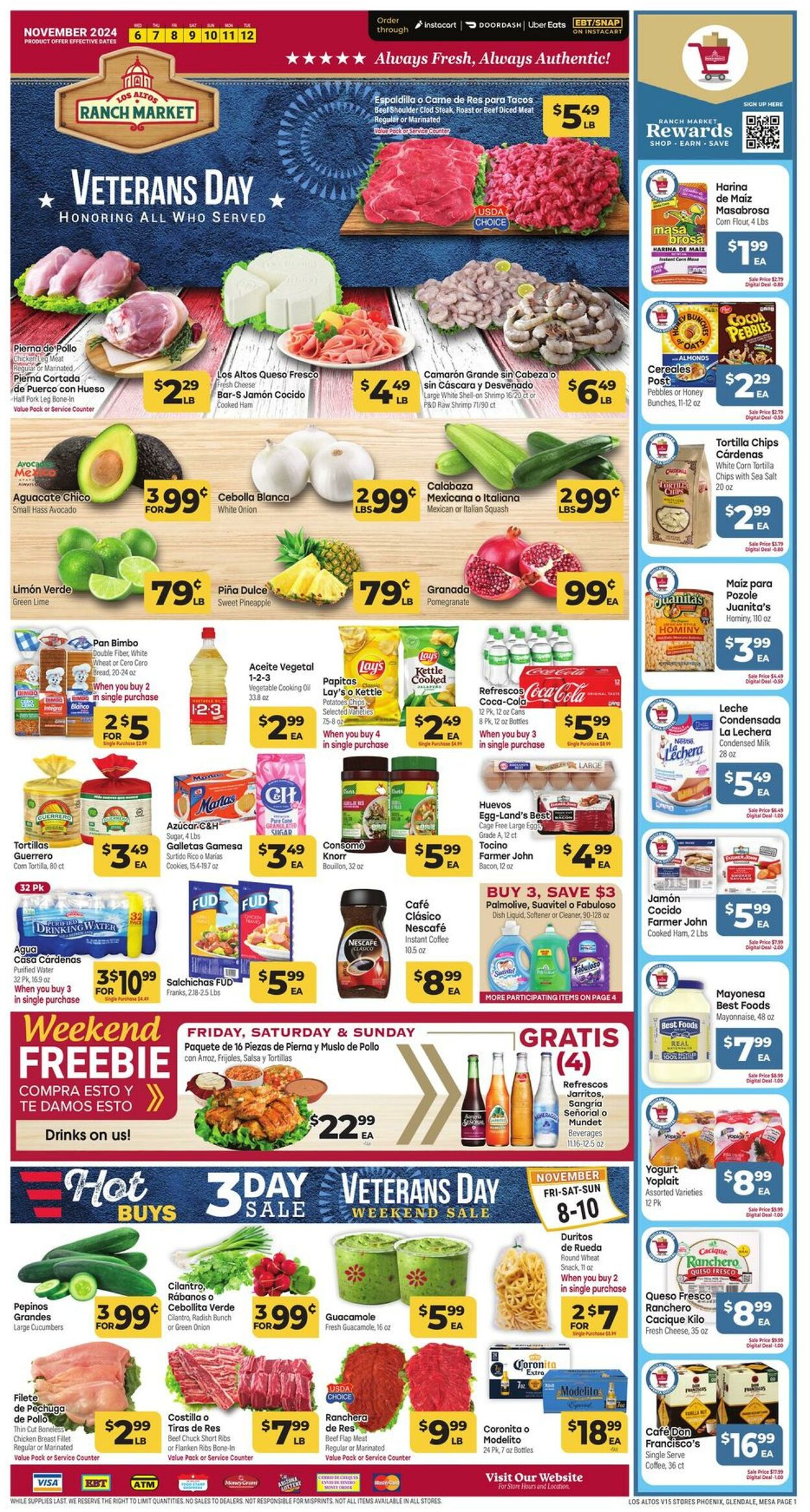 Weekly ad Los Altos Ranch Market 11/06/2024 - 11/12/2024