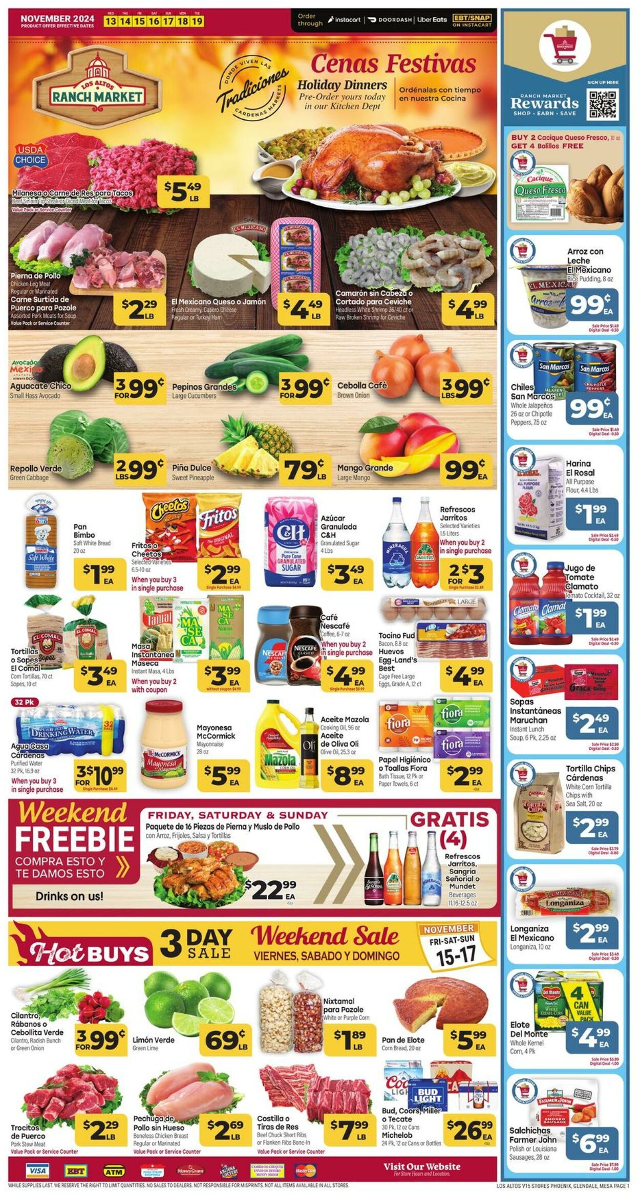 Weekly ad Los Altos Ranch Market 11/13/2024 - 11/19/2024