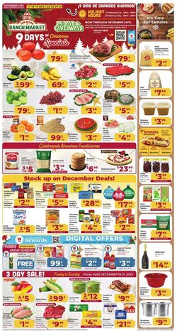 Weekly ad Los Altos Ranch Market 12/17/2025 - 12/25/2025