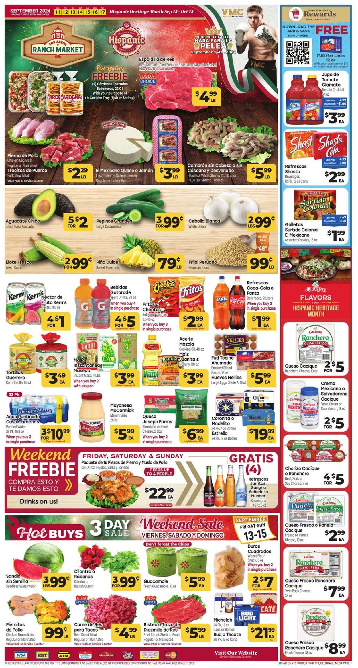 Weekly ad Los Altos Ranch Market 09/11/2024 - 09/17/2024