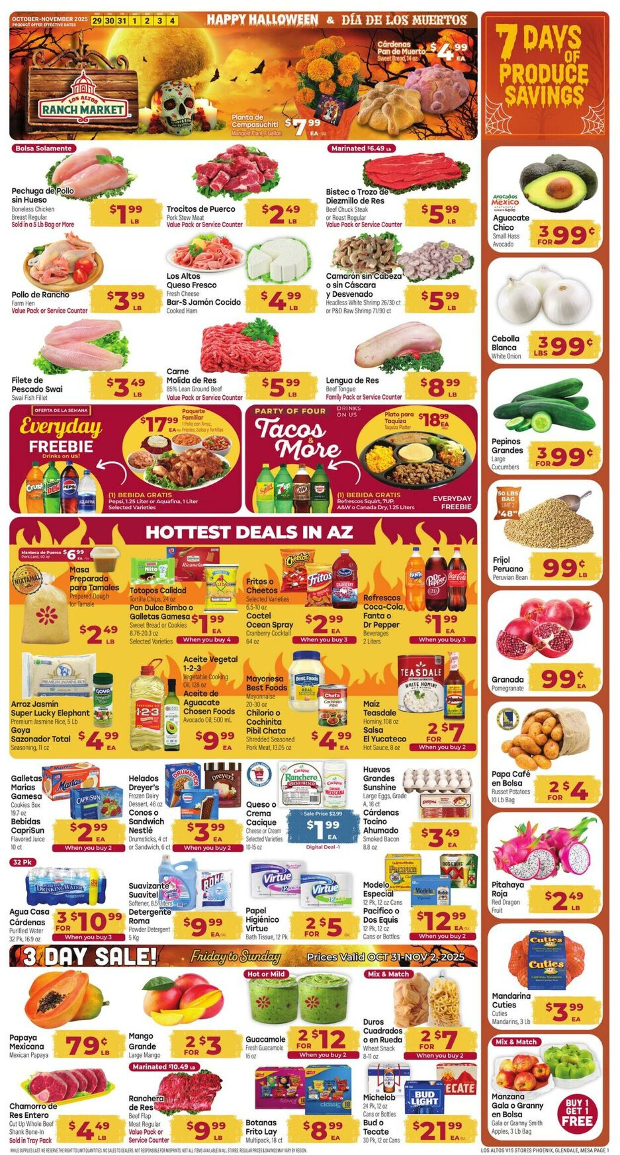 Weekly ad Los Altos Ranch Market 10/29/2025 - 11/04/2025