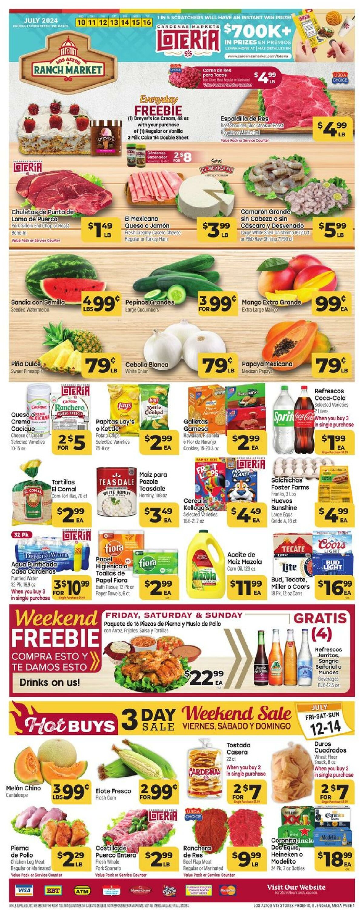 Weekly ad Los Altos Ranch Market 07/10/2024 - 07/16/2024