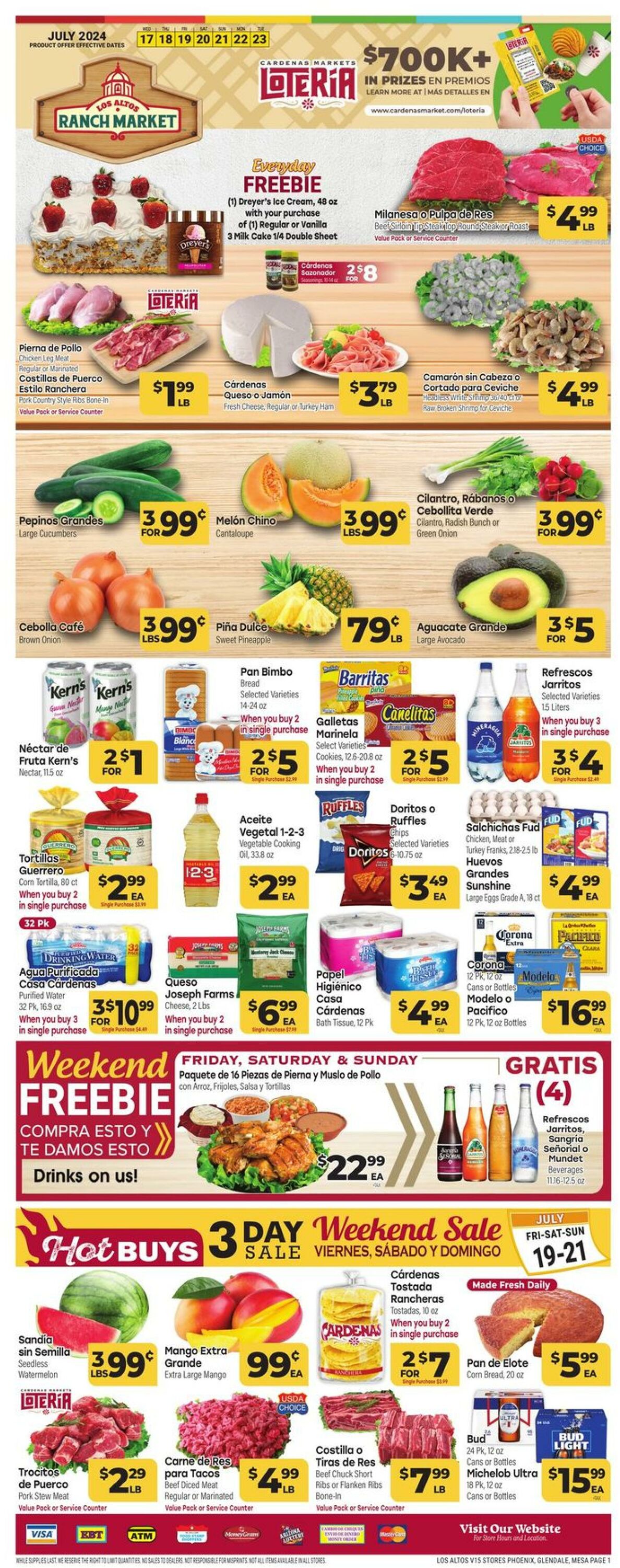 Weekly ad Los Altos Ranch Market 07/17/2024 - 07/23/2024