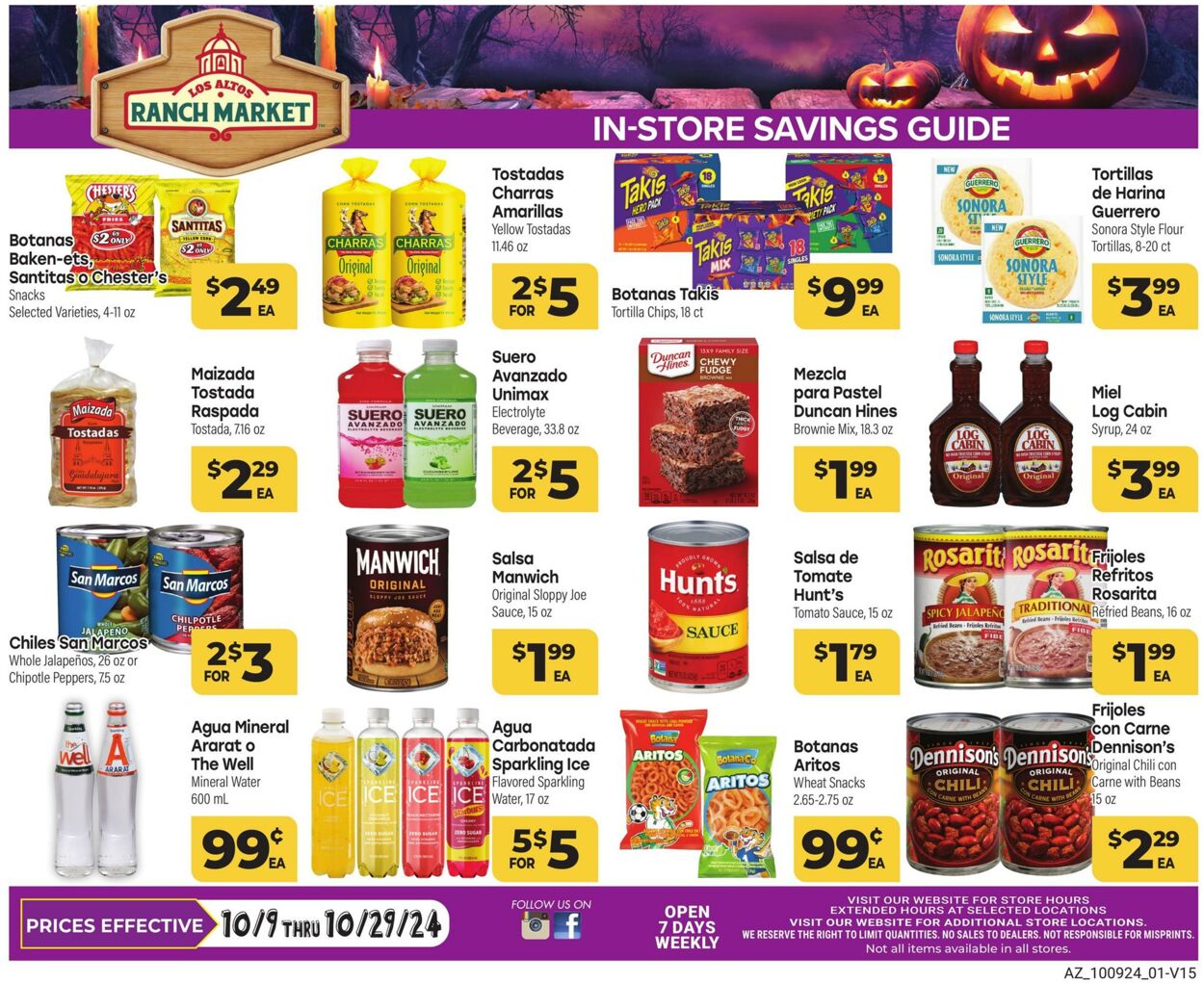 Weekly ad Los Altos Ranch Market 10/09/2024 - 10/29/2024