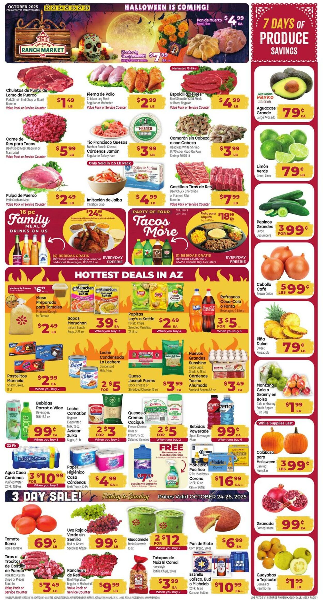 Weekly ad Los Altos Ranch Market 10/22/2025 - 10/28/2025