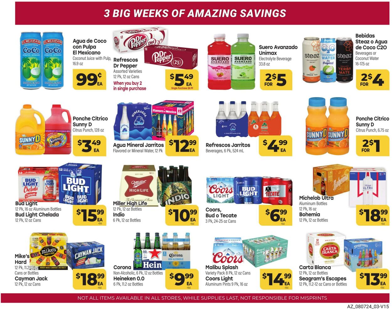 Weekly ad Los Altos Ranch Market 08/07/2024 - 08/27/2024