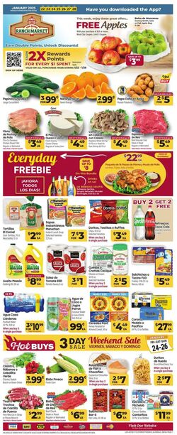 Weekly ad Los Altos Ranch Market 01/22/2025 - 01/28/2025