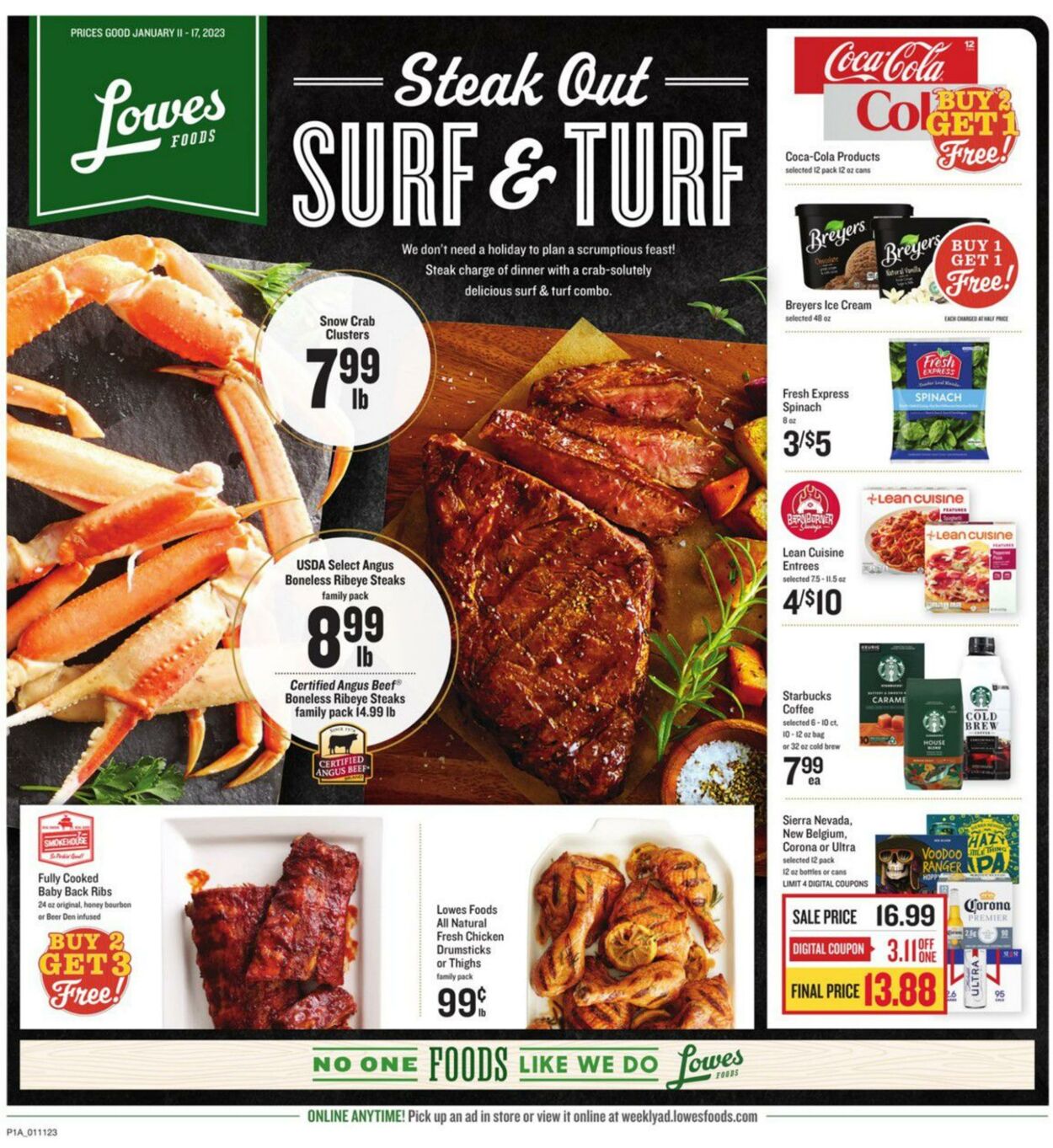 Weekly ad Lowes Foods 01/11/2023-01/17/2023