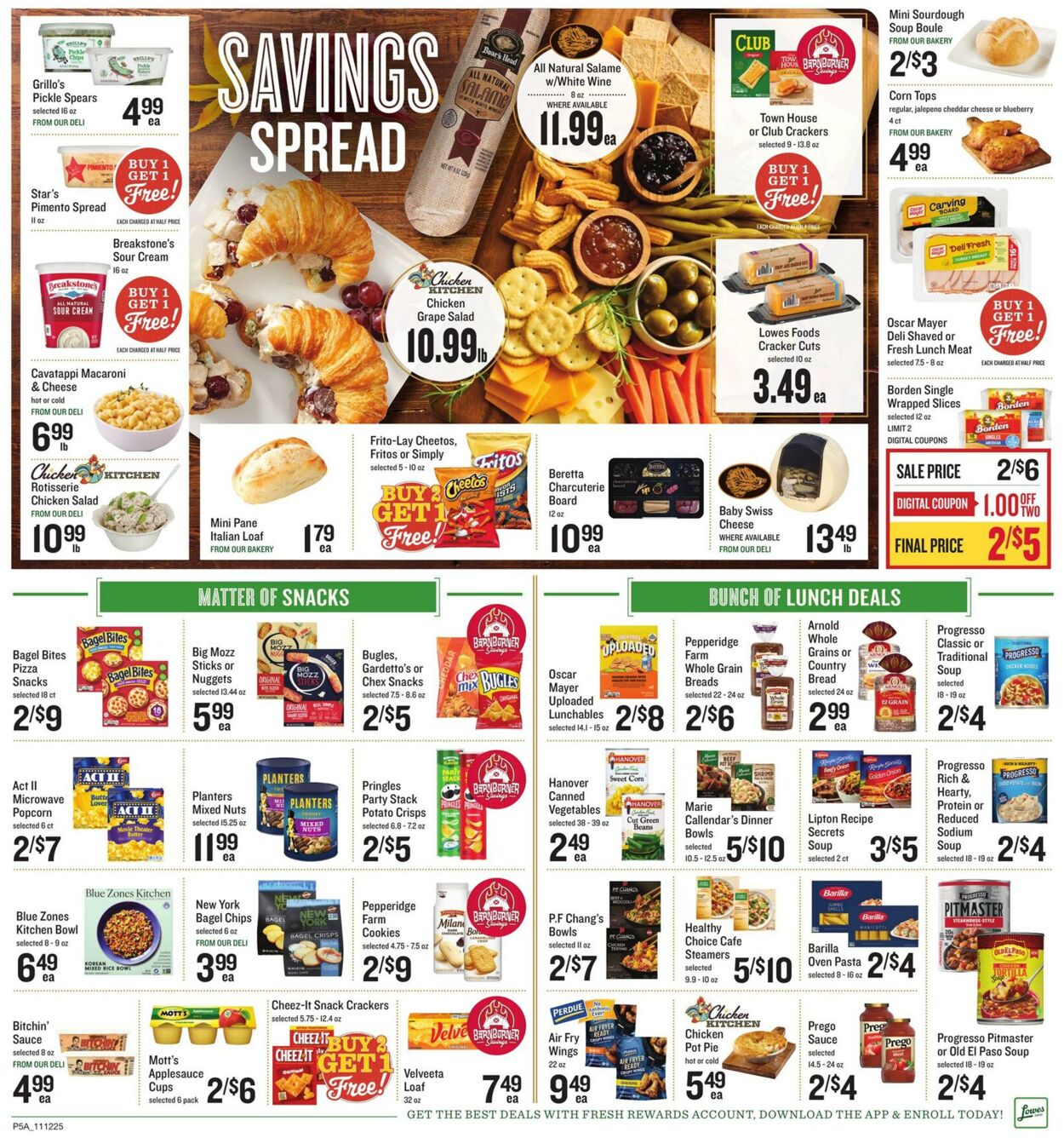 Weekly ad Lowes Foods 11/12/2025 - 11/18/2025