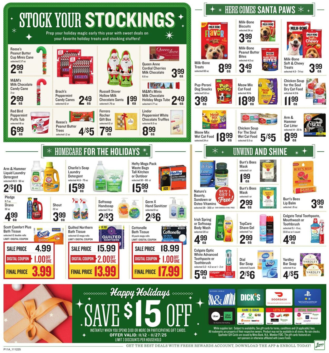 Weekly ad Lowes Foods 11/12/2025 - 11/18/2025