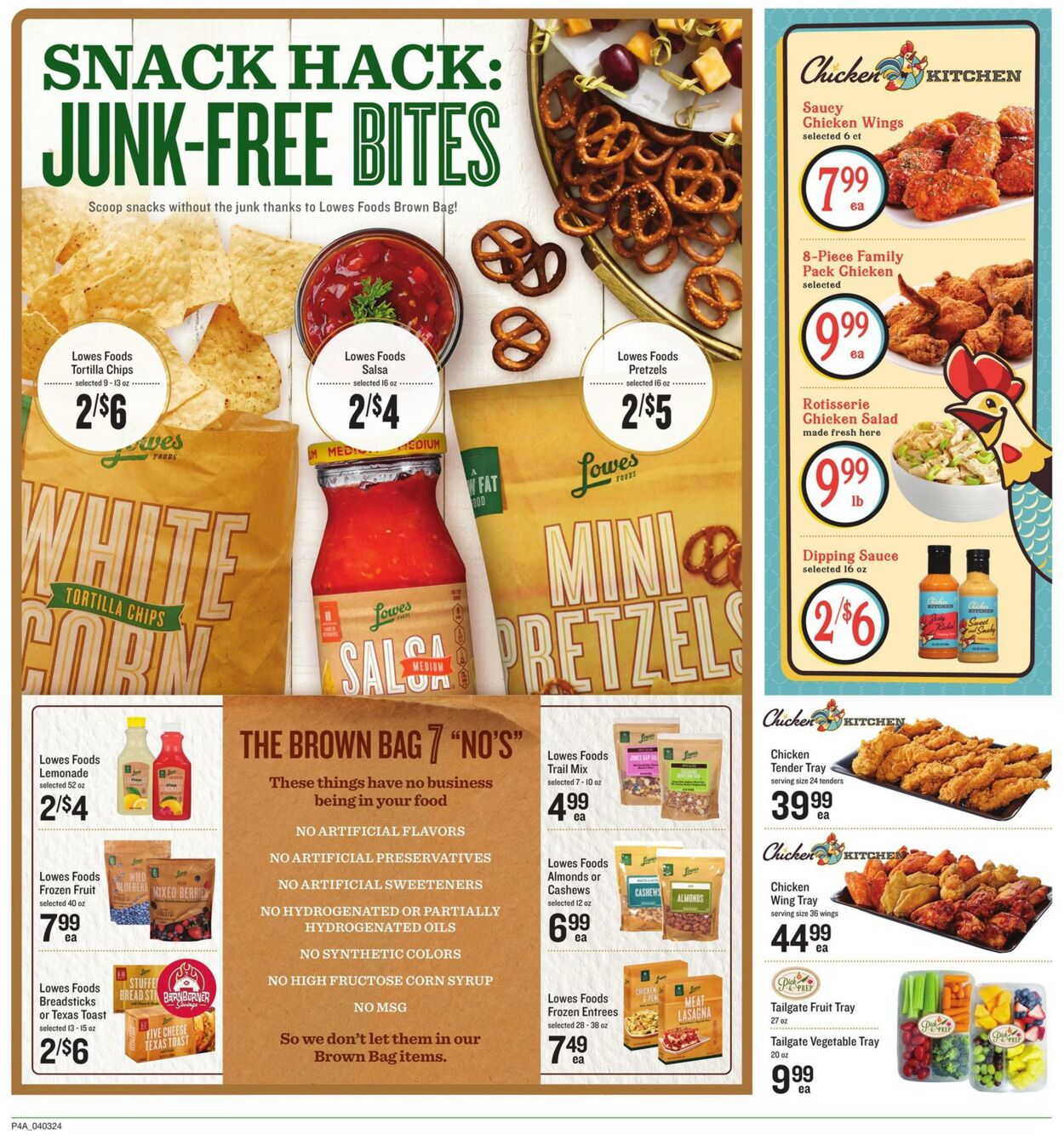 Weekly ad Lowes Foods 04/03/2024 - 04/09/2024