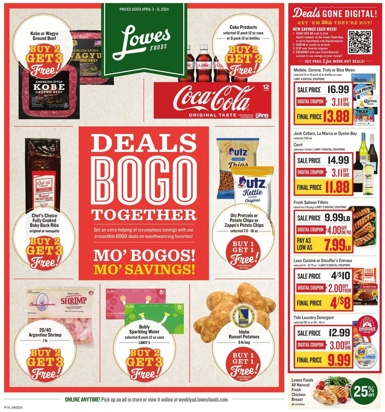 Weekly ad Lowes Foods 04/03/2024 - 04/09/2024
