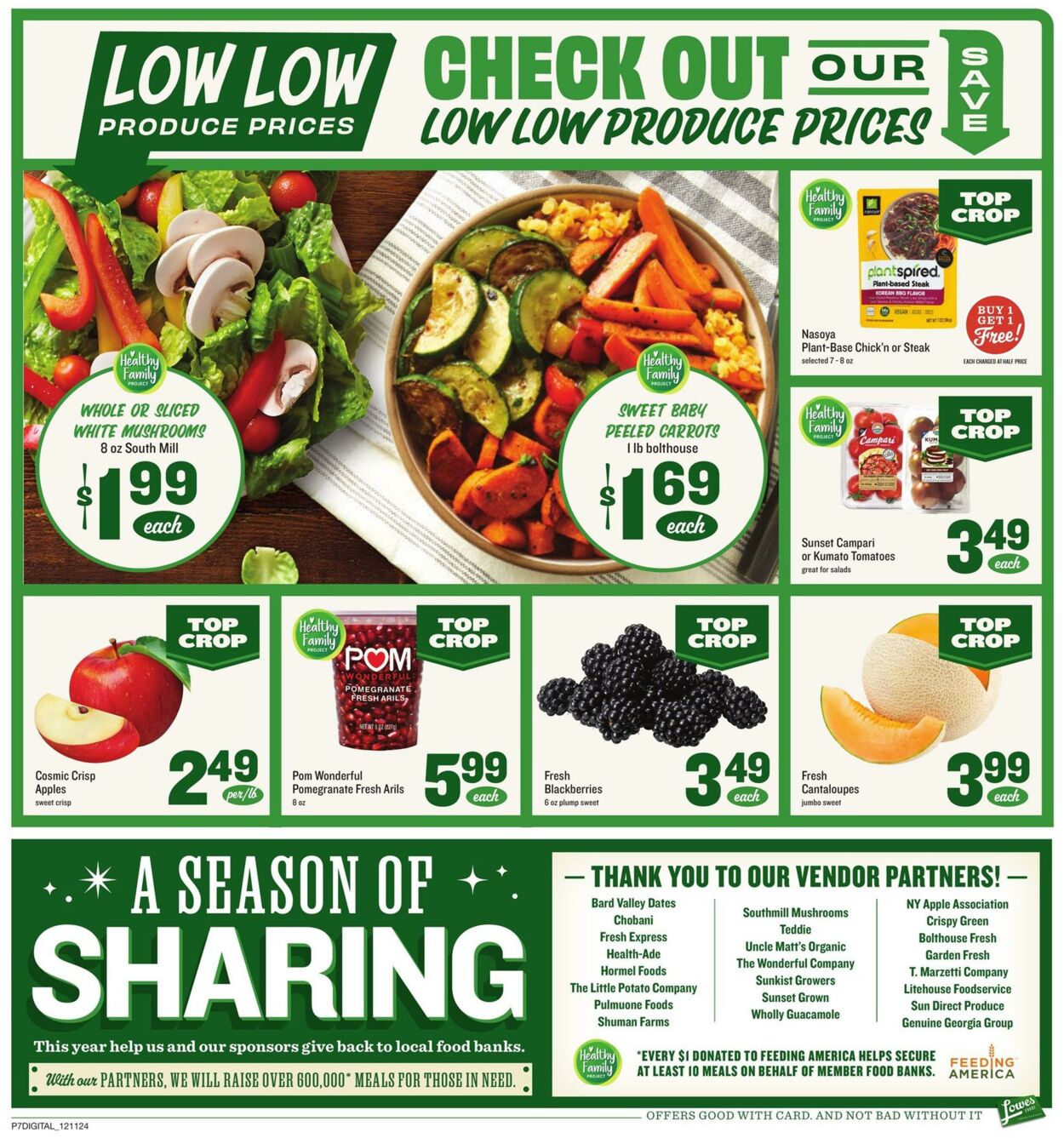 Weekly ad Lowes Foods 12/11/2024 - 12/17/2024