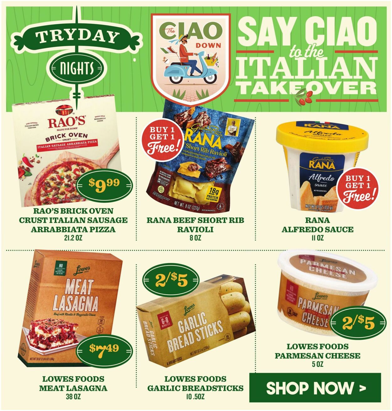 Weekly ad Lowes Foods 10/08/2025 - 10/14/2025