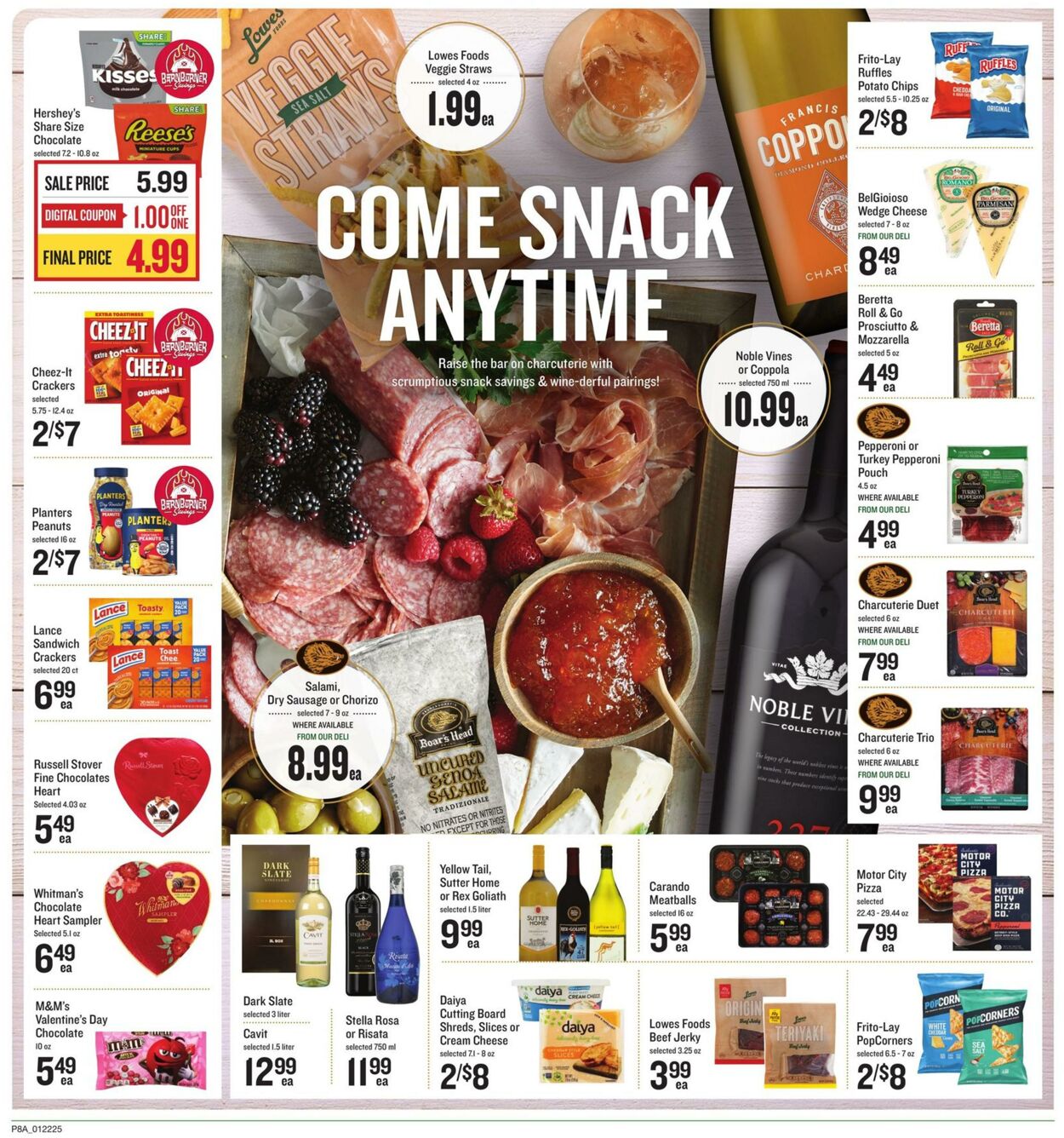 Weekly ad Lowes Foods 01/22/2025 - 01/28/2025