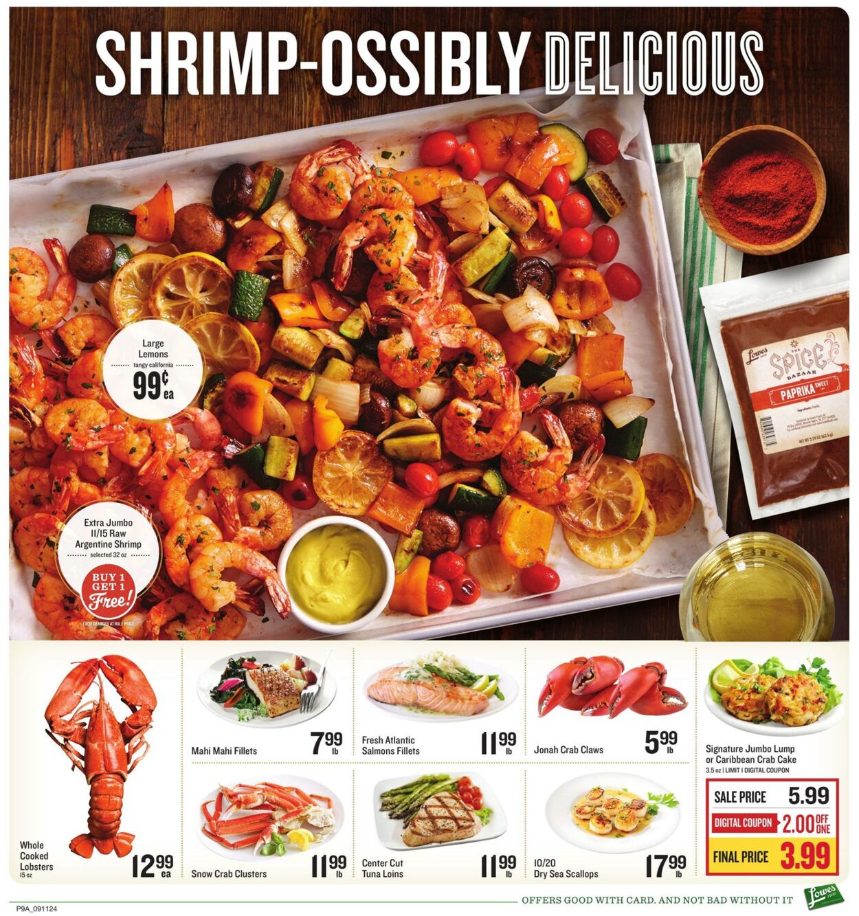 Weekly ad Lowes Foods 09/11/2024 - 09/17/2024