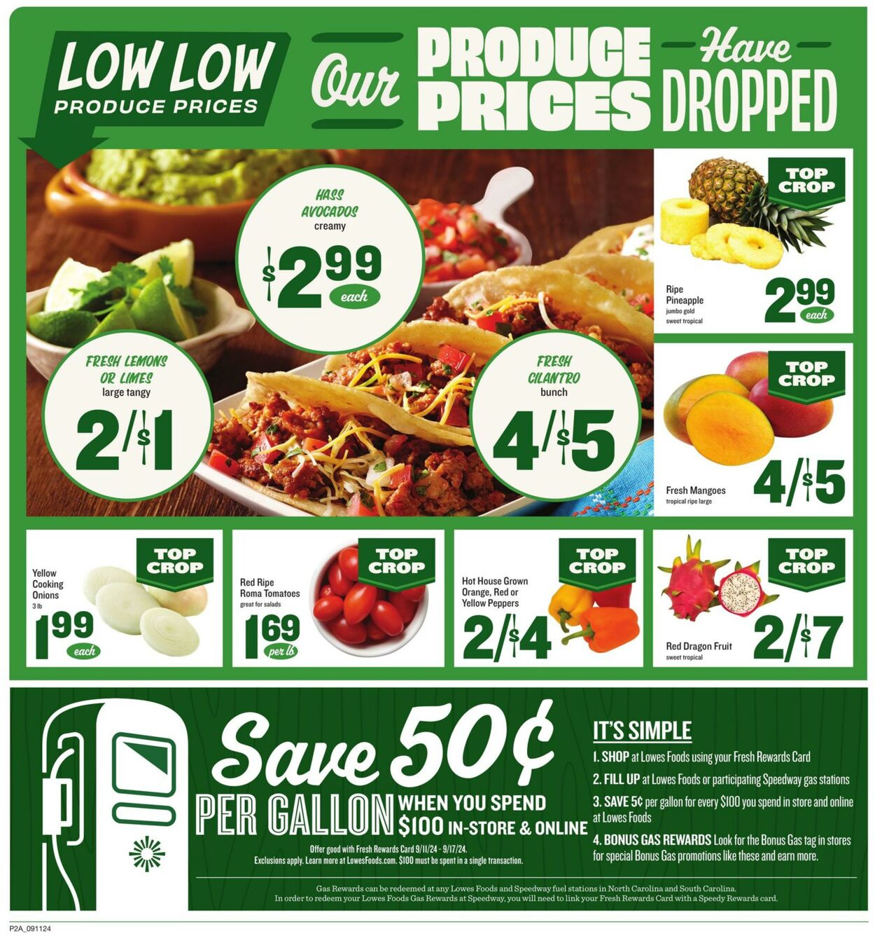 Weekly ad Lowes Foods 09/11/2024 - 09/17/2024