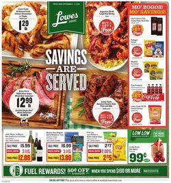 Weekly ad Lowes Foods 09/11/2024 - 09/17/2024