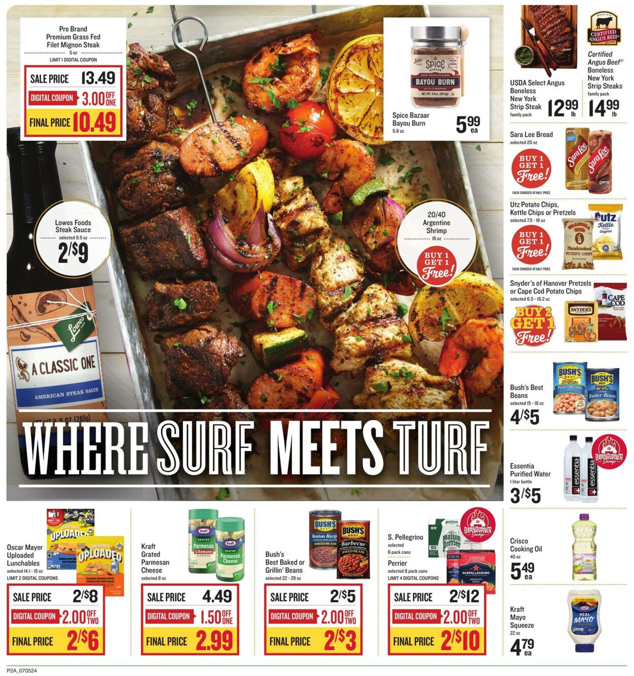 Weekly ad Lowes Foods 07/05/2024 - 07/09/2024