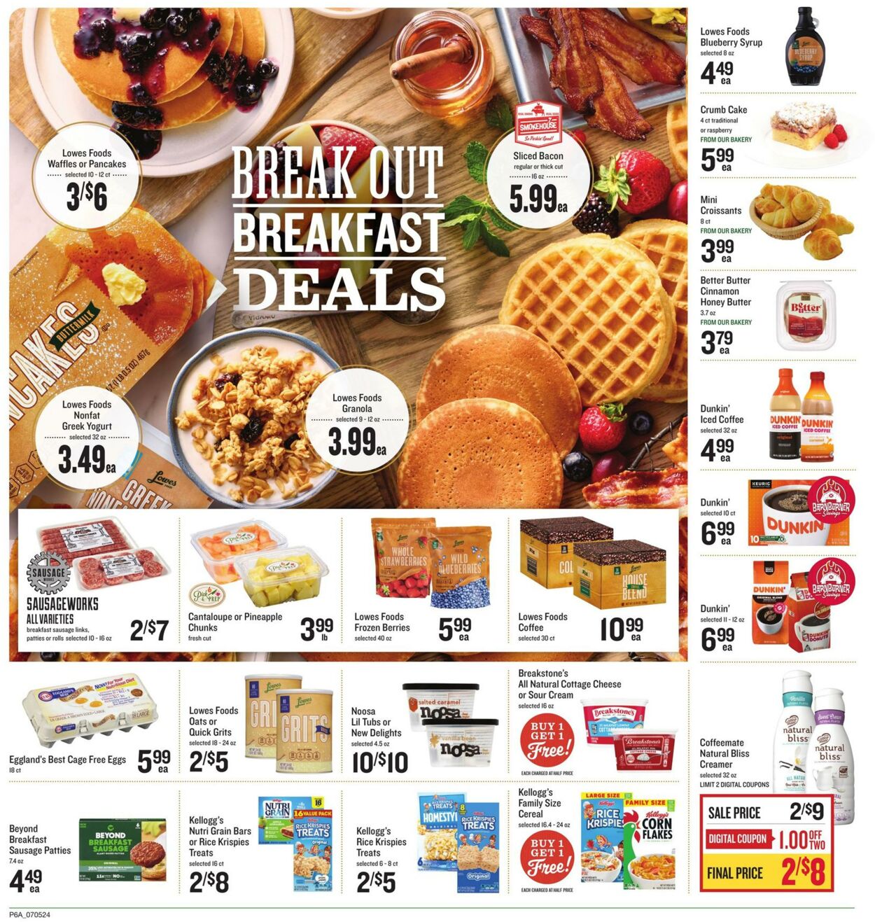 Weekly ad Lowes Foods 07/05/2024 - 07/09/2024