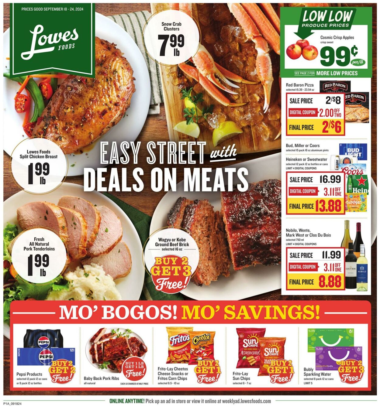 Weekly ad Lowes Foods 09/18/2024 - 09/24/2024