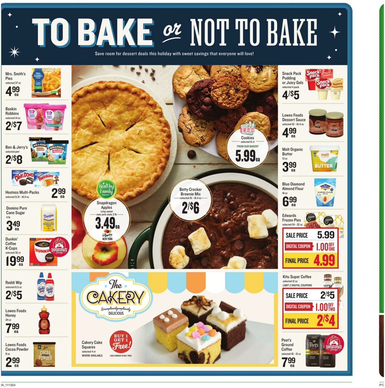 Weekly ad Lowes Foods 11/13/2024 - 11/19/2024