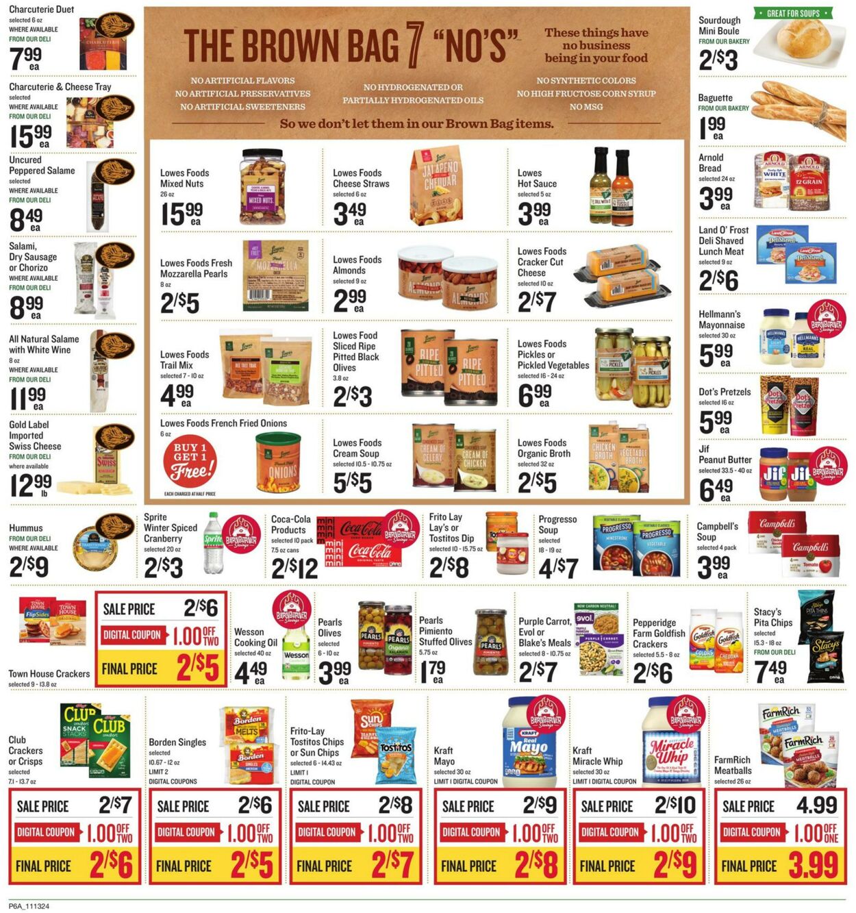 Weekly ad Lowes Foods 11/13/2024 - 11/19/2024