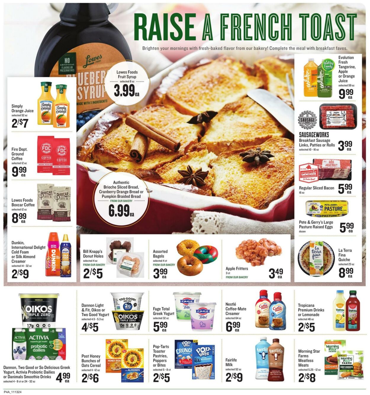 Weekly ad Lowes Foods 11/13/2024 - 11/19/2024