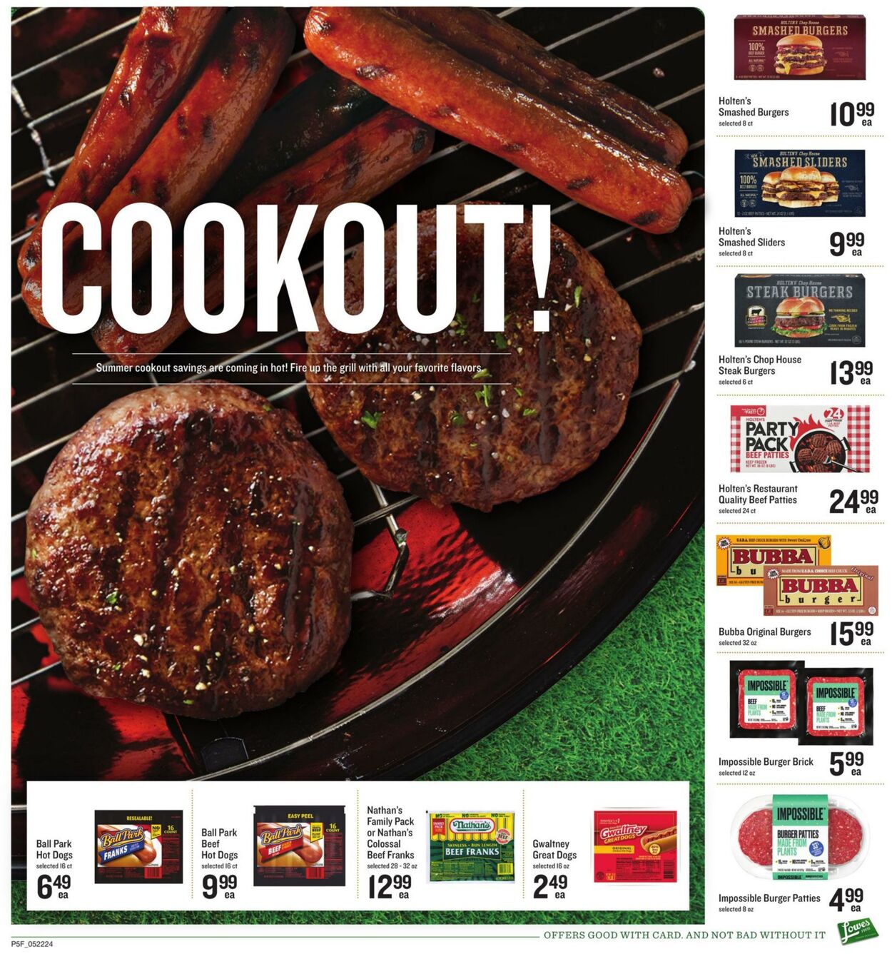Weekly ad Lowes Foods 05/22/2024 - 06/11/2024