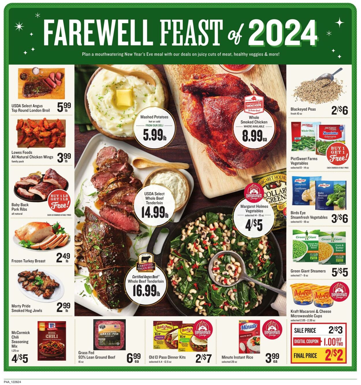 Weekly ad Lowes Foods 12/25/2024 - 12/31/2024