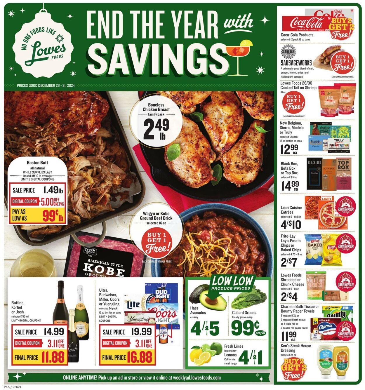 Weekly ad Lowes Foods 12/25/2024 - 12/31/2024