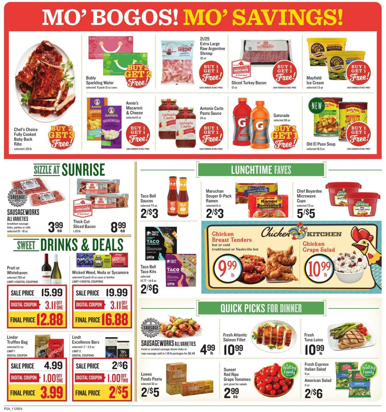 Weekly ad Lowes Foods 11/29/2024 - 12/03/2024